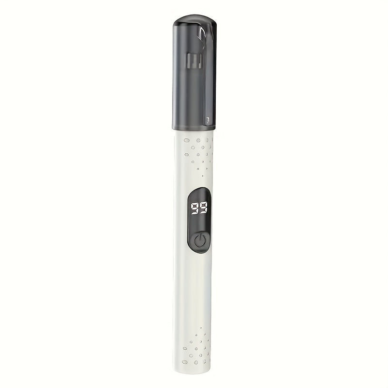 FEIYBA Mini Portable Nose Hair Trimmer - Unisex Electric Nose Hair Trimmer with USB Rechargeable Battery, Silent Operation, Ergonomic Design, Suitable for Travel and Home Use, Perfect Valentine's Day Gift, Exquisite Cylindric