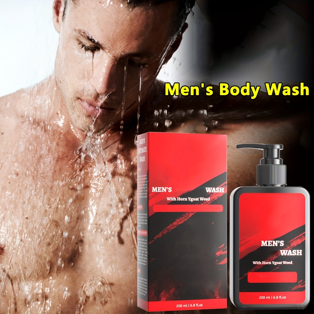 Men's Body Wash for Sensitive Beige - Alcohol-Free & Moisturizing /Korean Formula, Mild Daily Use Shower Gel, All Beige Types (Including Dry/Combination), Ideal Gift for Husband/Boyfriend - Asian-Inspired Men's Grooming Care,