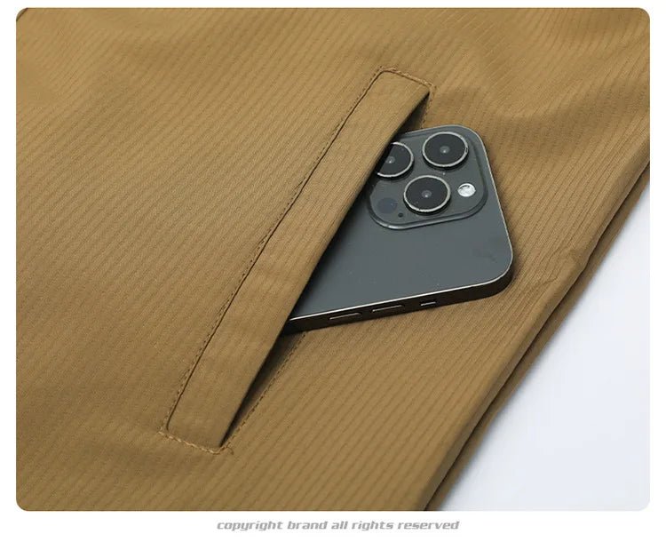 Julian's Menswear Men's Turn-Down Collar Jacket, Versatile Outerwear for Effortless Style - Gray/Brown/Black
