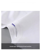 Julian's Menswear Men's 260g Cotton Long Sleeve Shirt - Breathable Cotton Shirt