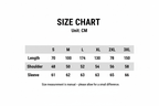 Hoodie Size Chart