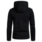 Julian's Menswear Men's Casual Windproof Hooded Jacket