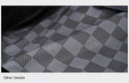 Julian's Menswear M Black Men's Quilted Wool Blend Winter Coat