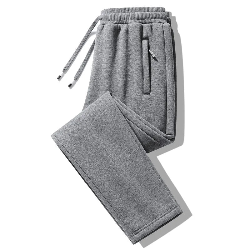Julian's Menswear Men's Casual Fleece Joggers: Cozy, Classic Style for Comfortable Days