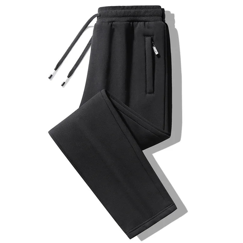 Julian's Menswear Men's Casual Fleece Joggers: Cozy, Classic Style for Comfortable Days