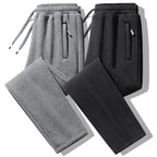 Julian's Menswear Men's Casual Fleece Joggers: Cozy, Classic Style for Comfortable Days