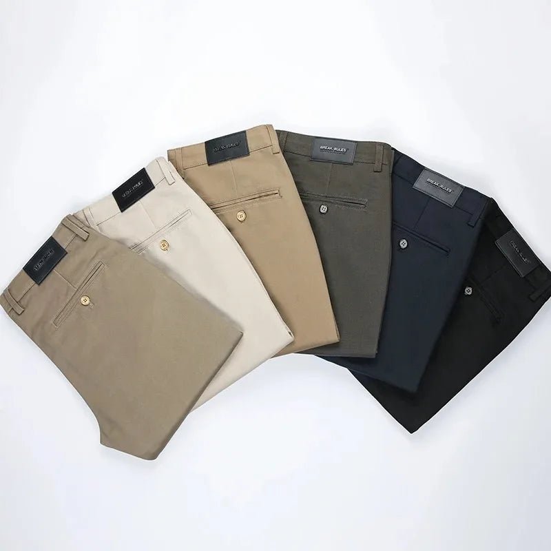 Men's Straight Leg Formal Trousers | Julian's Menswear