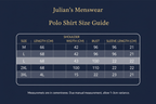 Julian's Menswear M White Classic Polo Shirt for Men: Regular Fit, 100% Cotton, Anti-Wrinkle Finish