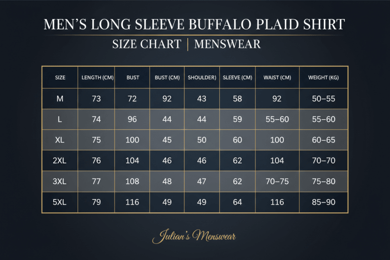 Julian's Menswear M Red, White and Blue men's long sleeve buffalo plaid shirt - Cotton Broadcloth Blend