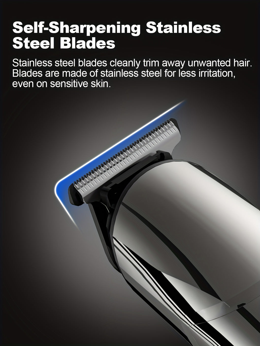 10-in-1 Men's Grooming Kit - Cordless Beard Trimmer, Hair Clippers, Body & Nose Hair Trimmer with Precision Blades, USB Rechargeable, 600mAh Lithium Battery, Includes Charging Stand - Ideal Gift for Him, Barber Accessories