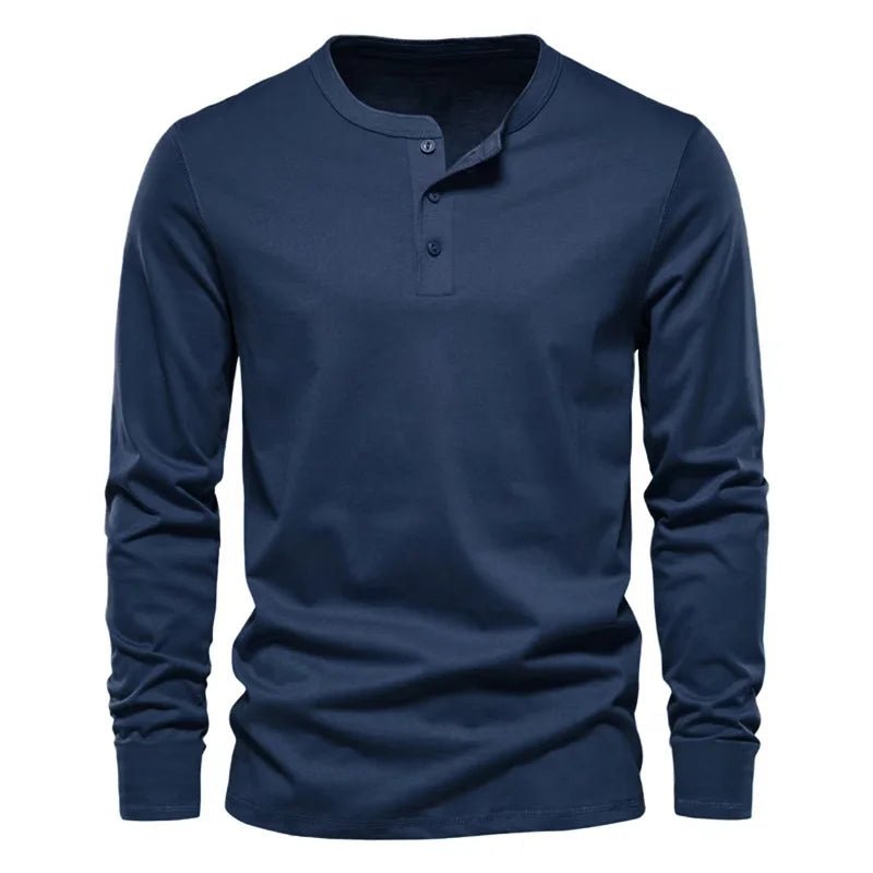 Julian's Menswear Men's Casual Long Sleeve Shirt: Breathable Polyester-Cotton Blend, Slim-Fit, 6 Colors, Sizes M-3XL