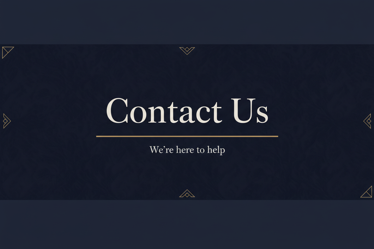 Contact Us Banner