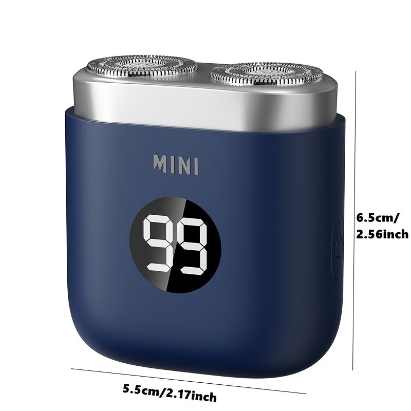 Portable Rotary Shaver,  Electric Razor for Men, USB Rechargeable, Wet And  Shaving, Cordless Electric Razor, Boyfriend Gift Father Gift, Shaving Razors For Men, Mini Shaver, Razors For Men Shaving, Head Shaver For Men, Shave