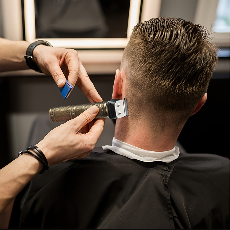 GERTZY 7-in-1 Men's Grooming Kit: Cordless Electric Razor for Trimming, Shaving & Styling - USB Rechargeable with Lithium Battery