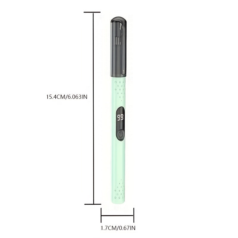 FEIYBA Mini Portable Nose Hair Trimmer - Unisex Electric Nose Hair Trimmer with USB Rechargeable Battery, Silent Operation, Ergonomic Design, Suitable for Travel and Home Use, Perfect Valentine's Day Gift, Exquisite Cylindric