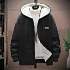 Julian's Menswear M Black Heavyweight Fleece Pullover Hoodie: anti-pill poly hoodie. Comfortable & cozy!