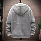 Julian's Menswear M Black Heavyweight Fleece Pullover Hoodie: anti-pill poly hoodie. Comfortable & cozy!