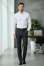 Slim Fit Cotton Dress Shirt 37 Julian's Menswear
