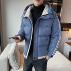 Men's Padded Jacket - Slim Fit Casual Outerwear M Julian's Menswear