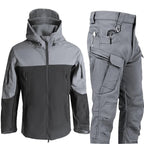 Men's Shark Skin Soft Shell Fleece-Lined Windproof Jacket Julian's Menswear