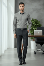 Slim Fit Cotton Dress Shirt 37 Julian's Menswear