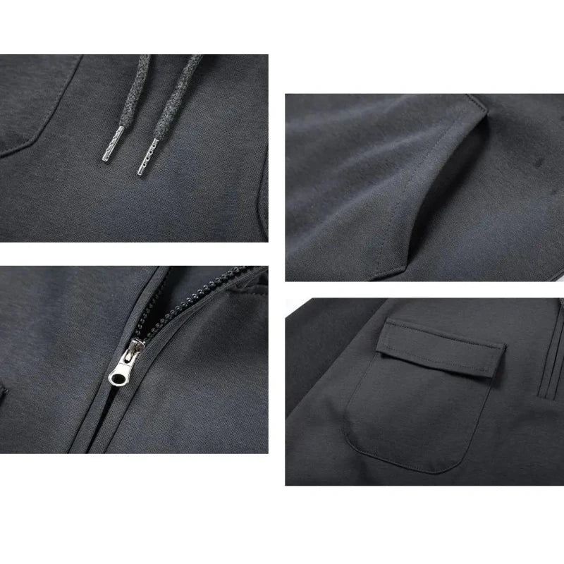 Men's Half Zip Pullover Hoodie S Julian's Menswear