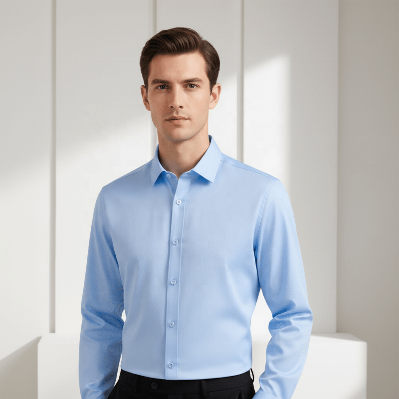 Slim Fit Cotton Dress Shirt 37 Julian's Menswear