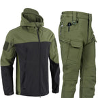 Men's Shark Skin Soft Shell Fleece-Lined Windproof Jacket Julian's Menswear