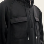 Men's Half Zip Pullover Hoodie S Julian's Menswear