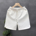 Men's Waffle Sports Shorts - 100% Cotton Elastic Waist 3XL Julian's Menswear
