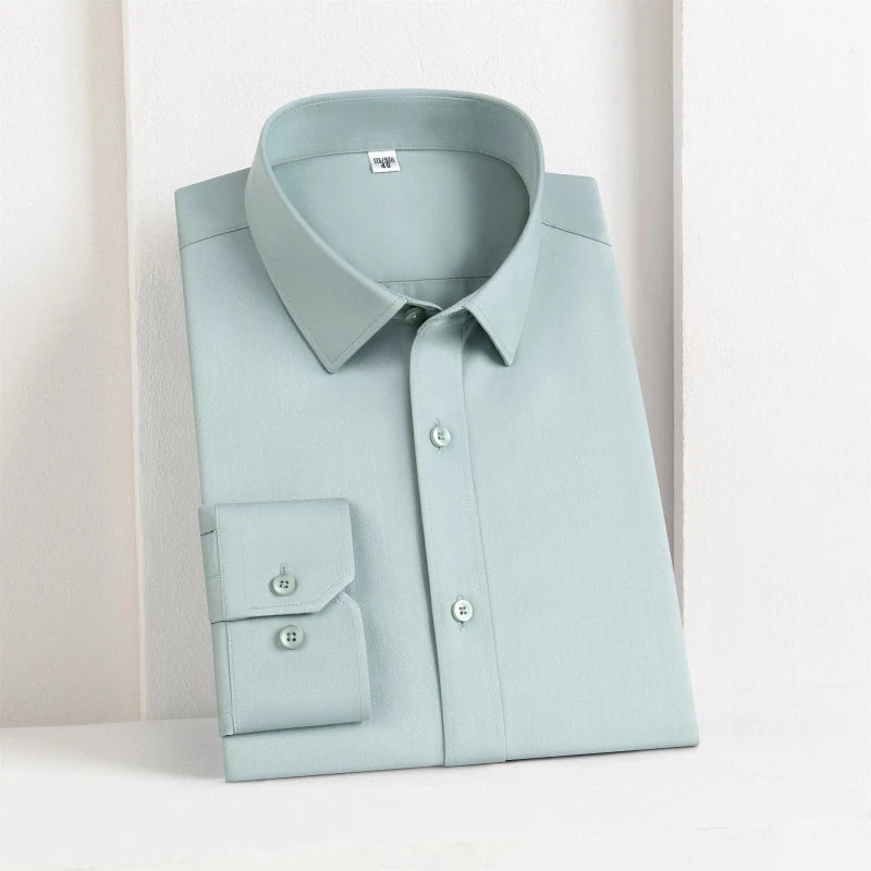 Slim Fit Cotton Dress Shirt 37 Julian's Menswear