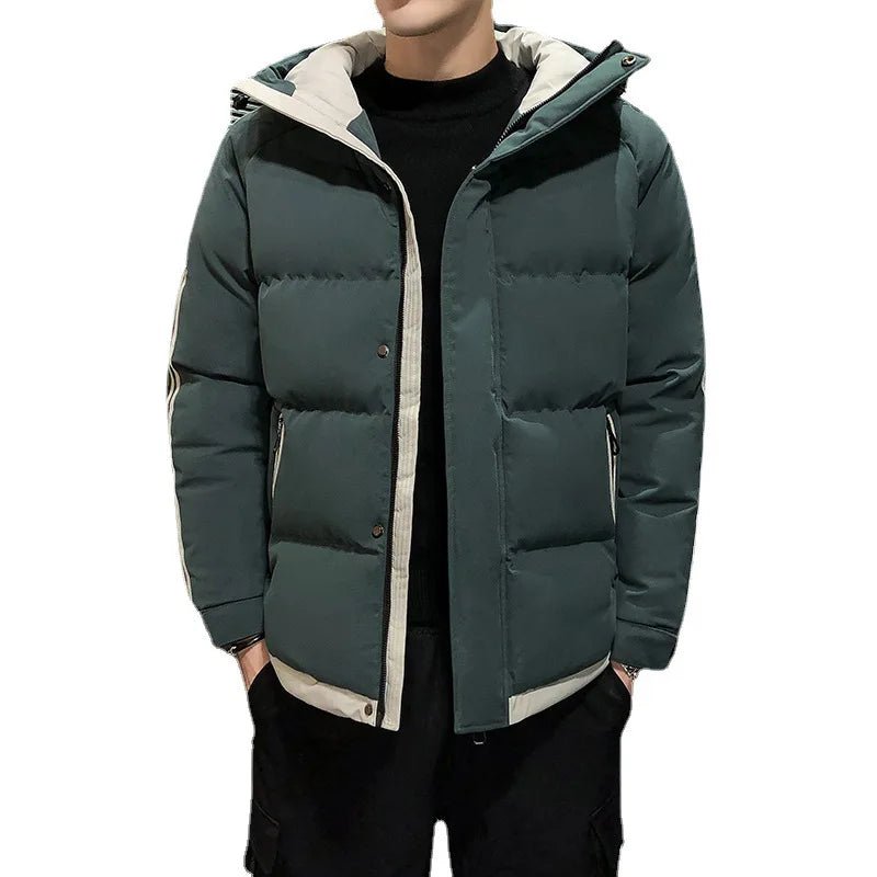 Men's Padded Jacket - Slim Fit Casual Outerwear M Julian's Menswear
