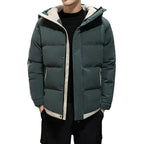 Men's Padded Jacket - Slim Fit Casual Outerwear M Julian's Menswear