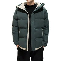 Men's Padded Jacket - Slim Fit Casual Outerwear M Julian's Menswear