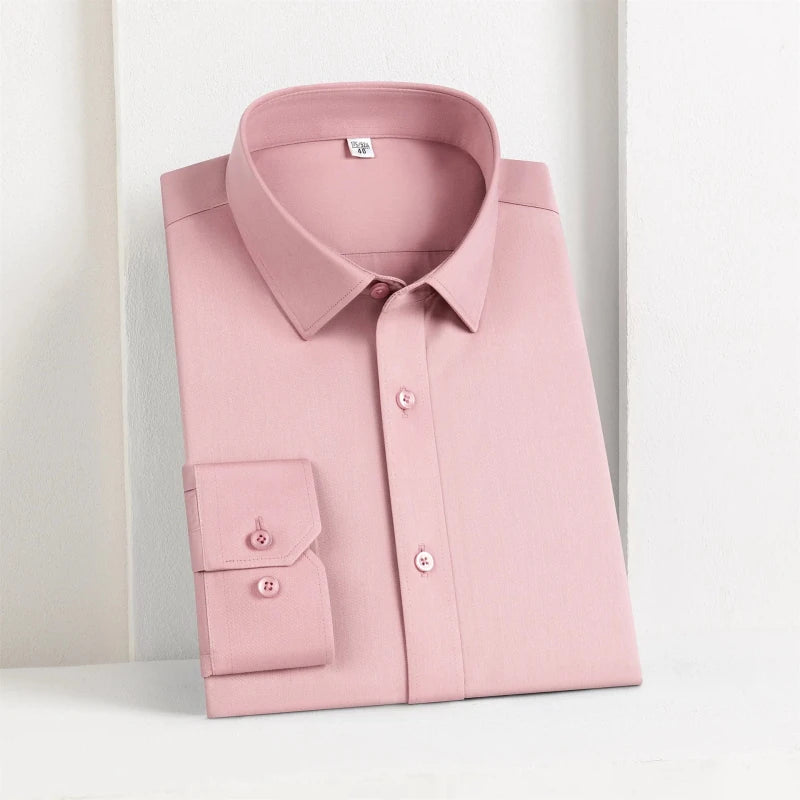 Slim Fit Cotton Dress Shirt 37 Julian's Menswear