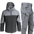 Men's Shark Skin Soft Shell Fleece-Lined Windproof Jacket Julian's Menswear
