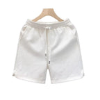 Men's Waffle Sports Shorts - 100% Cotton Elastic Waist 3XL Julian's Menswear