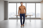 Slim Fit Cotton Dress Shirt 37 Julian's Menswear