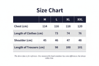 Men's Mulberry Silk Pajama Set | Size Chart | Julian's Menswear