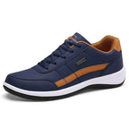 Julian's Menswear Blue 38 Adults Men's Lightweight Waterproof Sneakers - Performance and Style in Every Step