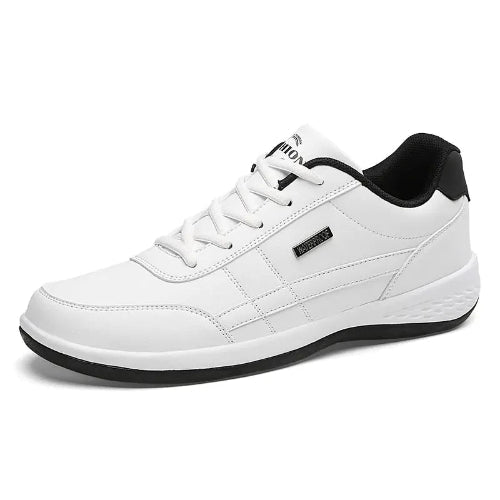 Julian's Menswear White 38 Adults Men's Lightweight Waterproof Sneakers - Performance and Style in Every Step