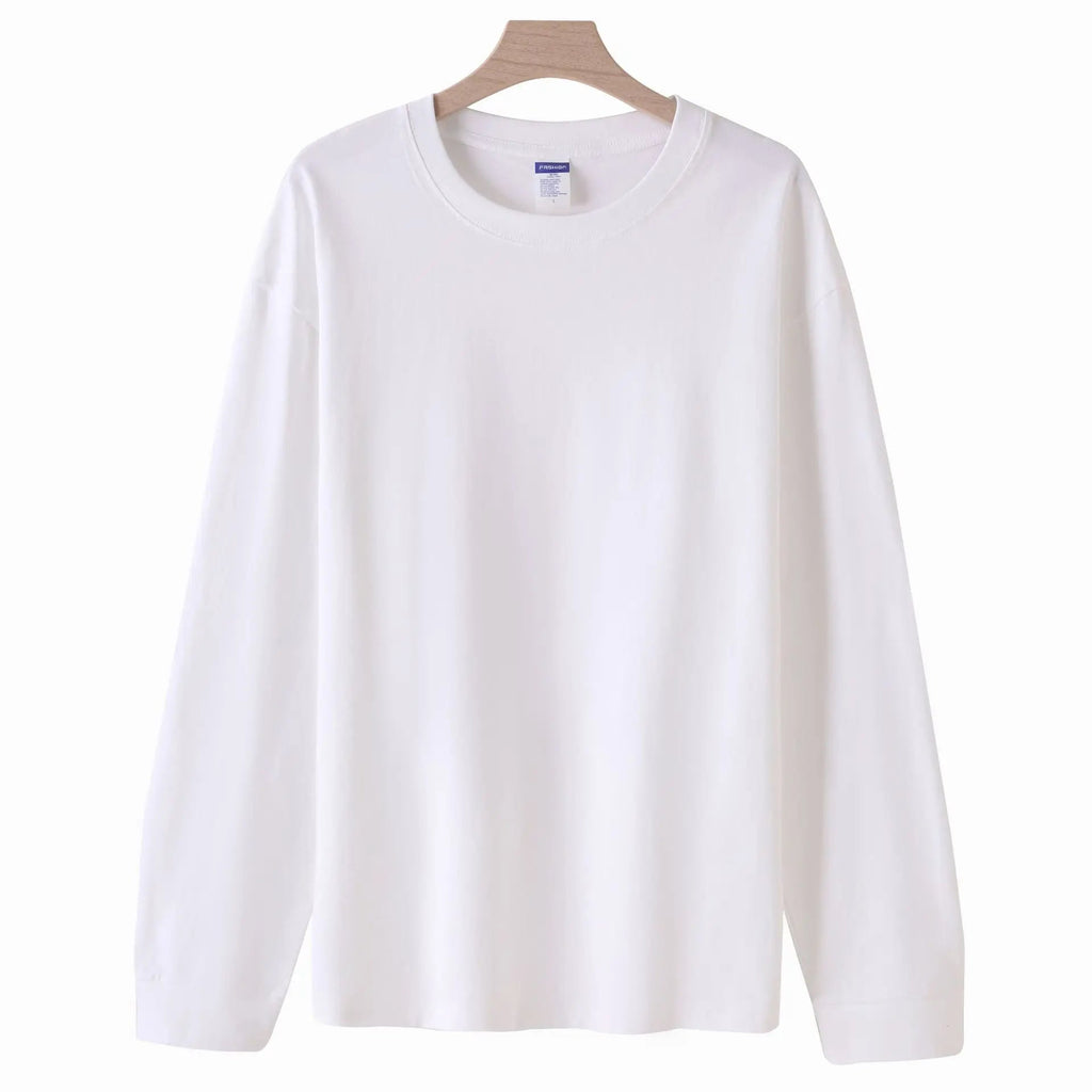 Julian's Menswear Men's 260g Cotton Long Sleeve Shirt - Breathable Cotton Shirt