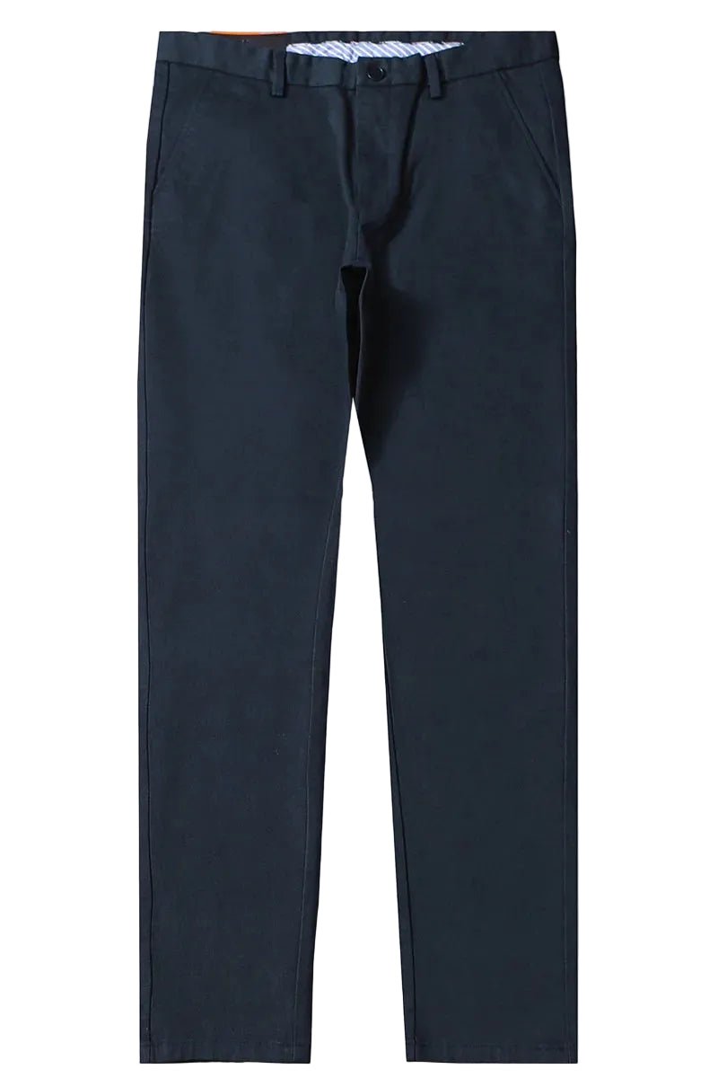 Julian's Menswear Men's Cotton Blend Chino Pants - Versatile and Comfortable for Effortless Style