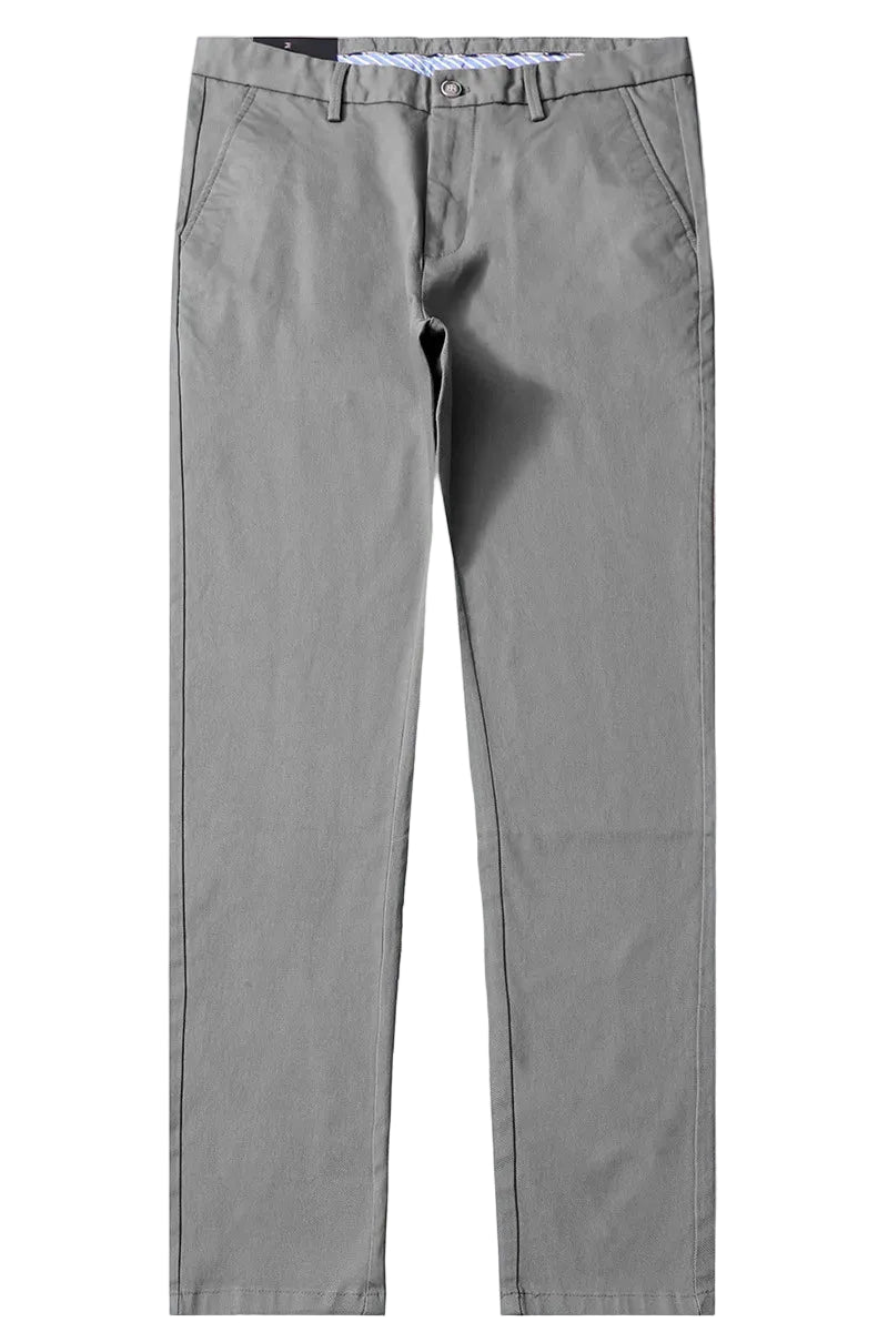 Julian's Menswear Men's Cotton Blend Chino Pants - Versatile and Comfortable for Effortless Style