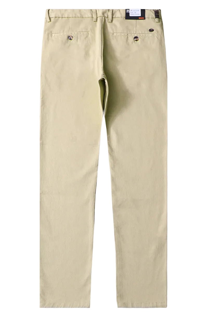 Julian's Menswear Men's Cotton Blend Chino Pants - Versatile and Comfortable for Effortless Style