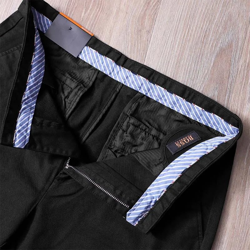 Julian's Menswear Men's Cotton Blend Chino Pants - Versatile and Comfortable for Effortless Style