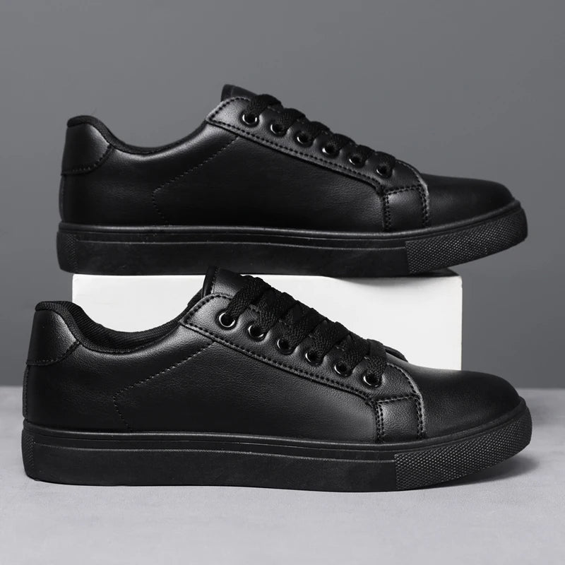 Julian's Menswear Men's Casual Lace-Up Sneakers: Stylish Comfort for Everyday Wear. 3 Colors, EU 39-48.