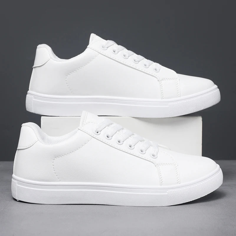 Julian's Menswear Men's Casual Lace-Up Sneakers: Stylish Comfort for Everyday Wear. 3 Colors, EU 39-48.