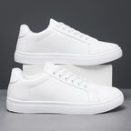 Julian's Menswear Men's Casual Lace-Up Sneakers: Stylish Comfort for Everyday Wear. 3 Colors, EU 39-48.