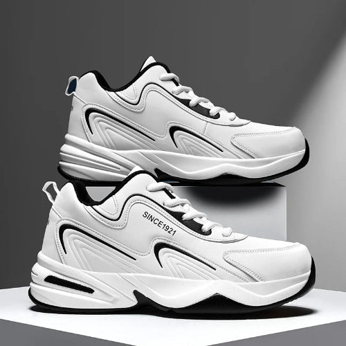 Julian's Menswear White 36 Men's Casual Lace-Up Sports Shoe